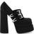 Versace Aevitas Heels Satin Platform Pumps - Pink