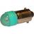 Idec LED Ø10X25 BA9S 230VAC/DC GRØN