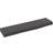 vidaXL Dark Grey 40 x 10 x 2 cm Treated Solid Wood Oak Wall Shelf