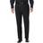 Haggar Men's Premium Comfort Classic Fit Pleat Front Pant - Black