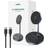 UGREEN Trådløs Oplader 2in1 90668 Sort/Stor/90668