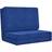 vidaXL Folding Floor Chair Cushions Blue (197.1x70.1cm)