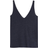 H&M Linen Blend Vest Top - Dark Blue