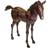 Design Toscano Standing Horse Foal Cast Bronze Garden