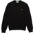 Lacoste Crew Neck Cotton Sweater Men - Black