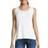 Hanes Mini-Ribbed Cotton Tank Top - White