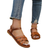 Shein Elegant Summer Flat - Brown