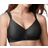 Playtex Perfectly Smooth Wire-Free Bra - Black