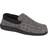 Hanes ComfortSoft FreshIQ Moccasin Slippers with Memory Foam M - Black