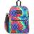 Jansport Cross Town Backpack - Red/Multi Hippie Days