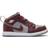 Nike Air Jordan 1 Mid TD - Cherrywood Red/Cement Grey/White