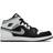 NIKE Air Jordan 1 Mid White Shadow PS - Black/White/Light Smoke Grey