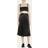 Proenza Schouler Proenza Schouler Faux Leather Midi Skirt - Black