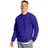 Hanes Men's Ecosmart Fleece Sweatshirt - Purple