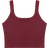 ReoRia Women’s Sexy Cropped Tank Top - Burgundy