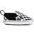 Vans Infant Checkerboard Slip-On V Crib - Black/True White