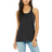 Bella+Canvas Women's 8800 Flowy Racerback Tank - Dark Grey Heather