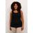 Kaffe Curve KAFFE Curve Top kcCarina Tank Top Sort