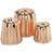 De Buyer Bageform Canelé Kobber Ø 35 mm Udstikker