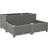vidaXL Raised Bed 80x80x38 Polypropylene