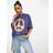 Levi's Oversized t-shirt med tryck Blå