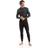 JoBe Perth 3/2mm Back Zip Wetsuit Graphite Grey