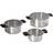 Ozeri Inductive Cookware Set with lid 6 Parts