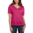 Bella+Canvas Women's 8815 Slouchy V-Neck Tee - Berry