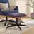 vidaXL 60x60x39 stof Fodskammel