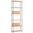 Moebe S.255.1.A Smoked Oak-Black Shelving System
