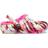 Crocs Kid's Classic Lined Marbled Clog - Electric Pink/Multi