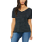 Bella+Canvas Women's 8815 Slouchy V-Neck Tee - Black Marble