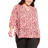 NYDJ Pintuck Blouse Plus Size - Avery Animal