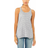 Bella+Canvas Women's 8800 Flowy Racerback Tank - Stripe Athletic Heather/White