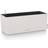 Lechuza Balconera Color 50 Light Grey Poly Resin Window Box Self-watering Planter 19 cm H x 50 cm W x 19 cm D