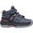 Keen Little Kid's Targhee Waterproof Boot - Blue Nights/Red Carpet