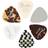 Fender 351 Shape Material Medley Medium 6-Pack
