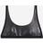Speedo Solid Sort multifunktionel bikinitop med folielook-Black Antracit