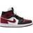 NIKE Air Jordan 1 Mid SE W - Black/Dark Beetroot/White