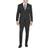 DKNY Men's Modern Fit High Performance Suit Separates Dress Pants - Black