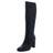 Kenneth Cole Justin Womens Padded Insole Over-The-Knee Dress Boots black