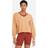 Nike Yoga Luxe fleece trøje Damer Tøj Orange