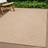 vidaXL Rug 200x290 cm Jute Look Indoor and Outdoor Door Mat Brown cm