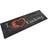 vidaXL Køkkentæppe 60x180 Cooking-design vaskbart Sort, Multifarve cm