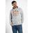 Tokyo Laundry Mens Bluesy Hoodie Light Grey Marl
