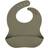 Baby Silicone Weaning Bib Silver Sage