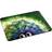 PEDEA Gaming Office mouse pad L green hedgehog with stitched edges and non-slip bottom