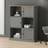 vidaXL VIGO 90x35x114,5 massivt Bogreol
