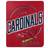 St. louis cardinals campaign design fleece throw blanket