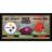 Pittsburgh Steelers vs. Cleveland Browns Framed x House Divided Football Collage